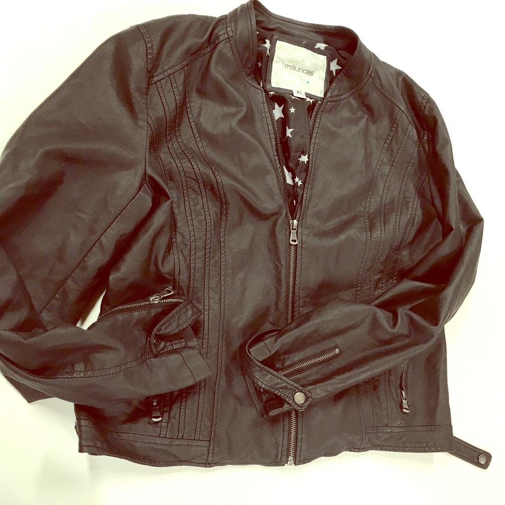 Maurice’s Faux Vegan Leather Jacket